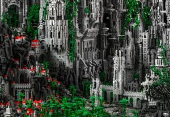200 bin parça Lego'dan oluşacak