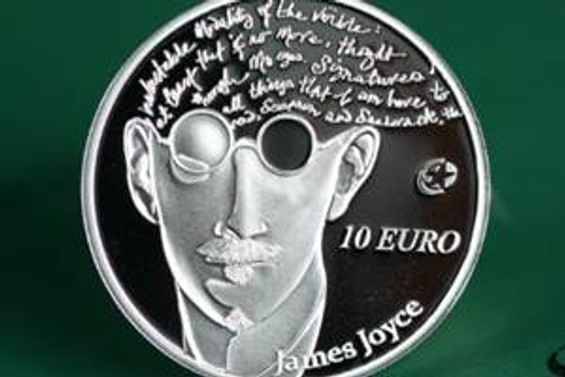 James Joyce anısına hatalı para basıldı