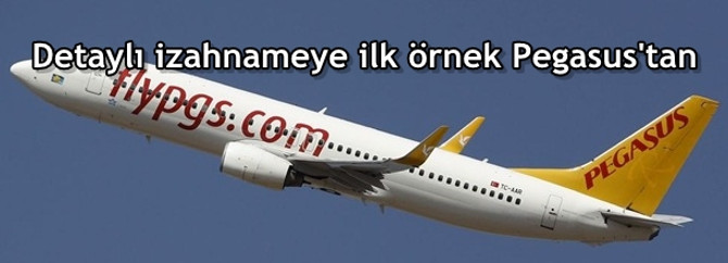 Detaylı izahnameye ilk örnek Pegasus'tan