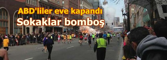 Sokaklar boşaldı, halk eve çekildi