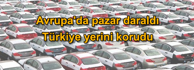 Avrupa otomotiv pazarı yüzde 10 daraldı