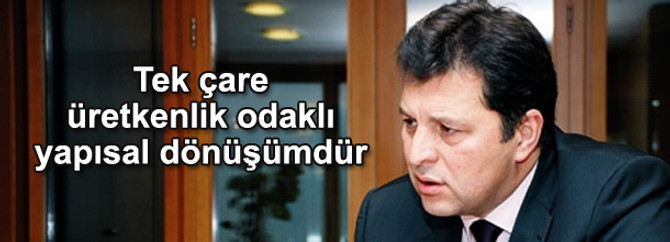 Tek çare üretkenlik odaklı yapısal dönüşüm