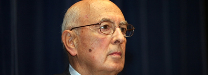Cumhurbaşkanı Napolitano görevine başladı