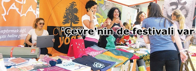 'Çevre'nin de festivali var