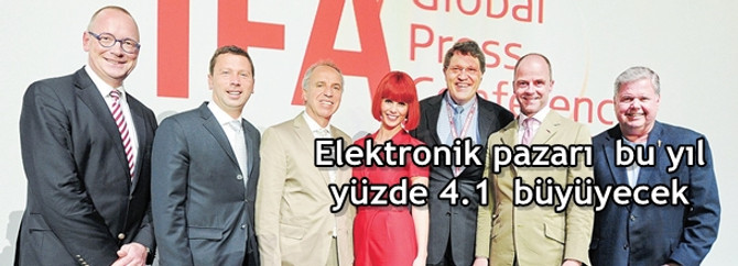 Elektronik pazarı bu yıl yüzde 4.1 büyüyecek