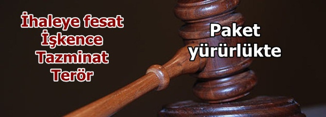 "4. Yargı Paketi" yürürlükte