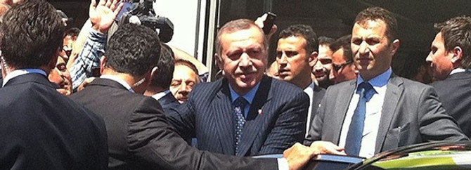 Erdoğan'dan esnaf ziyareti