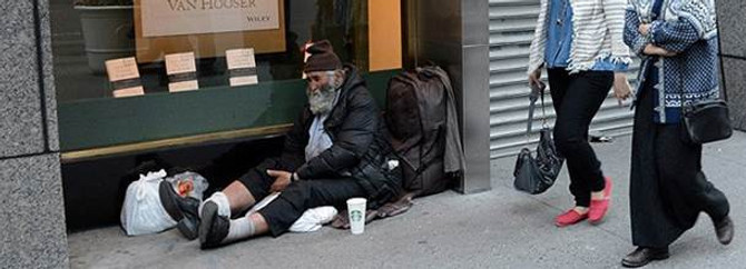 Gökdelenler şehri evsizlerle dolu