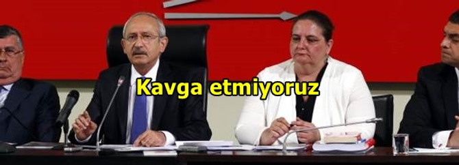 CHP'de kavga yok