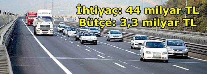Karayolu ödenekleri yetersiz kaldı