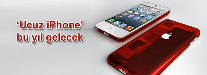 Ucuz iPhone, bu yıl çıkacak