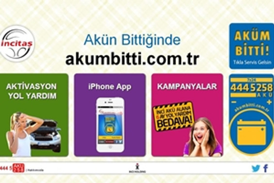 İncitaş'tan www.akumbitti.com.tr