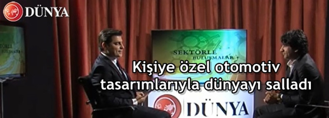 Kişiye özel otomotiv tasarımlarıyla dünyayı salladı