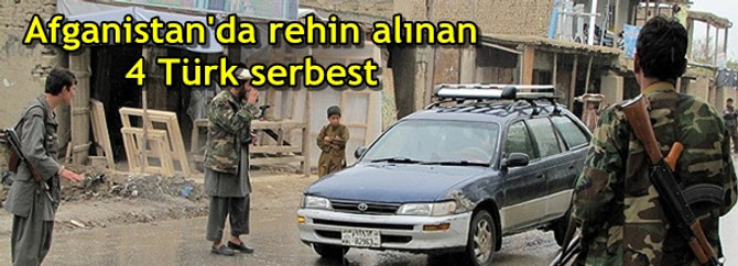 Kaçırılan Türklerden 4'ü serbest