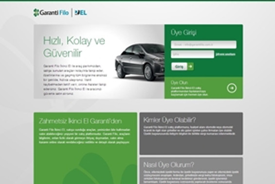 Garanti Filo İkinci El Platformu Nexum'un altyapısı ile yayında