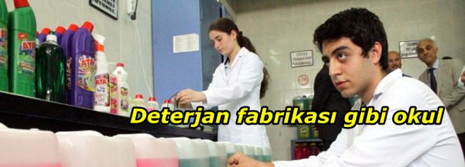 Deterjan fabrikası gibi okul