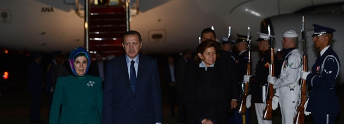 Erdoğan, ABD'ye geldi