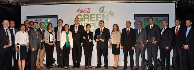 Coca-Cola, 'Yeşil Tedarikçi'lerini ödüllendirdi