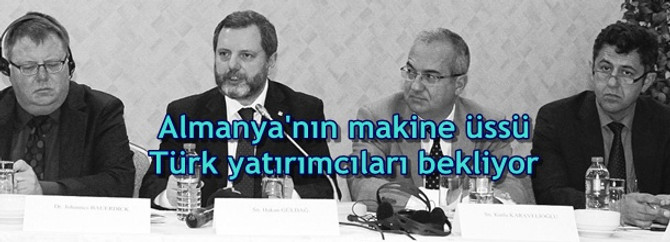 Almanya'nın makine üssü Türk yatırımcıları bekliyor