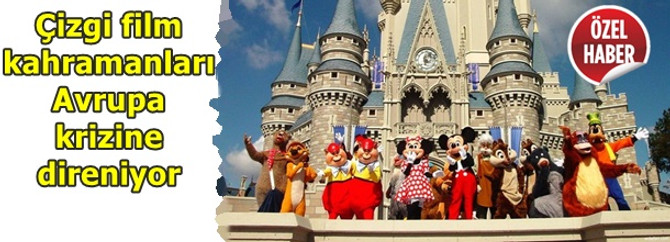Euro Disney, Avrupa krizine direniyor