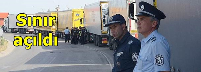 Bulgar tırcıların boykotu sona erdi