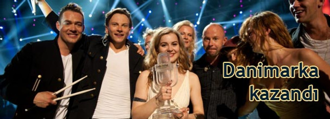 Eurovision'un galibi Danimarka