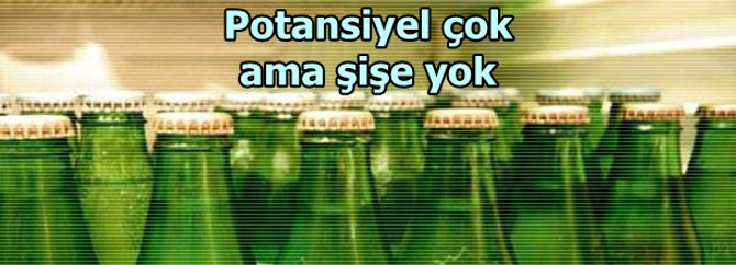Maden suyunda hedef büyük ama şişe yok