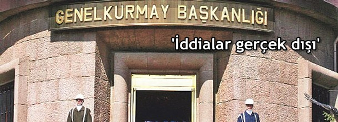 TSK'dan "inanç" açıklaması