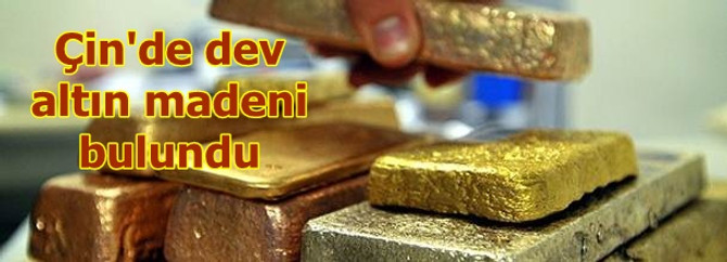 Çin'de dev altın madeni bulundu