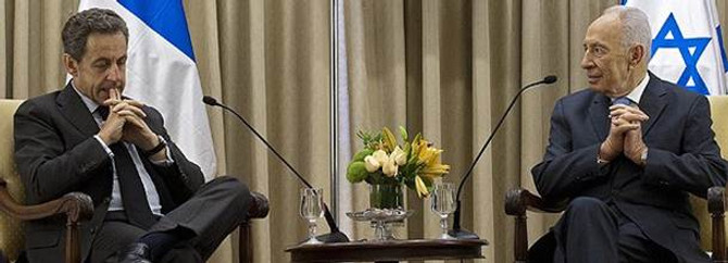 Eski Fransa Cumhurbaşkanı Sarkozy İsrail'de