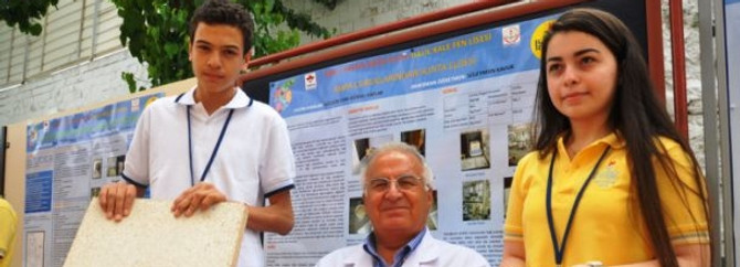 Bağ çalılarından sunta ürettiler