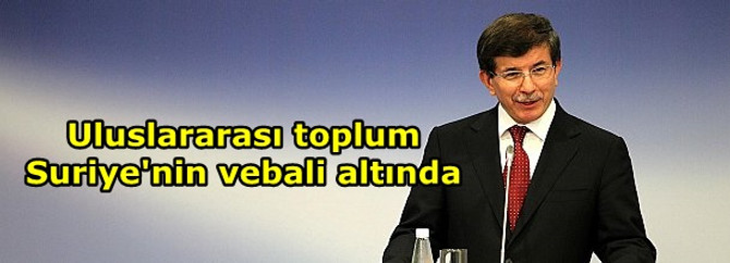 Uluslararası toplum vebal altında