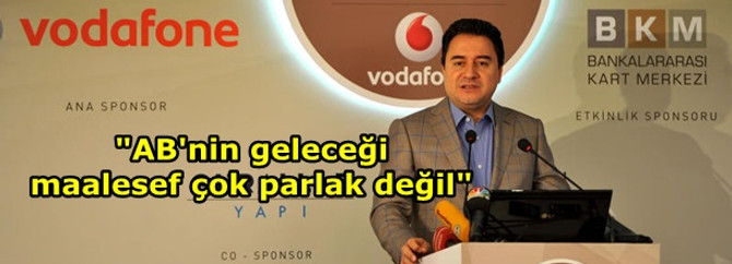 "AB'nin geleceği maalesef çok parlak değil"
