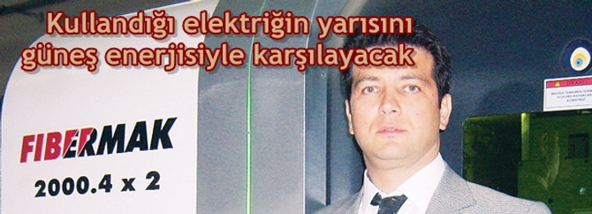 Kullandığı elektriğin yarısını güneş enerjisiyle karşılayacak