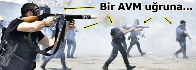 Taksim Meydanı'nda müdahale sürüyor