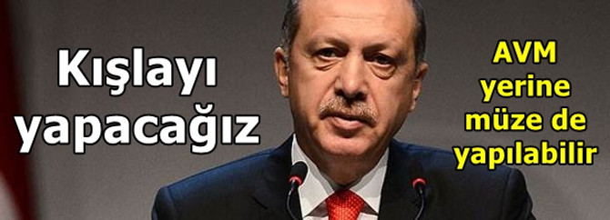 AVM yerine müze de yapılabilir