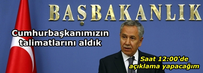 Cumhurbaşkanımızın talimatlarını aldık