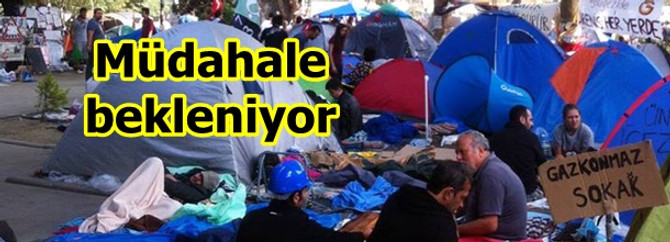 Gezi Parkı'nda nefesler tutuldu