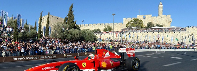 F1 Kudüs'te