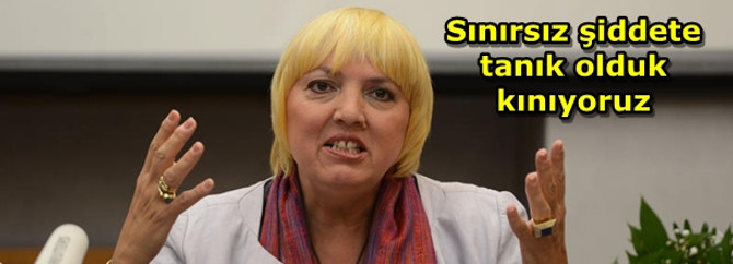 Roth: Sınırsız şiddete tanık olduk, kınıyoruz