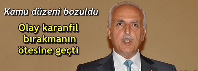 Olay karanfil bırakmanın ötesine geçti