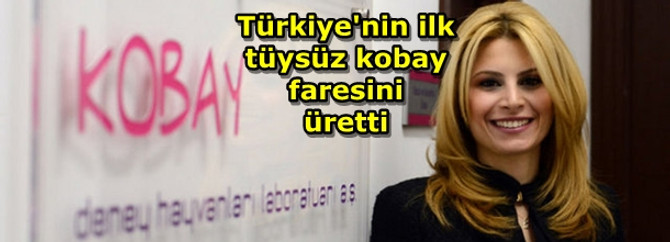 Türkiye'nin ilk tüysüz kobay faresini üretti