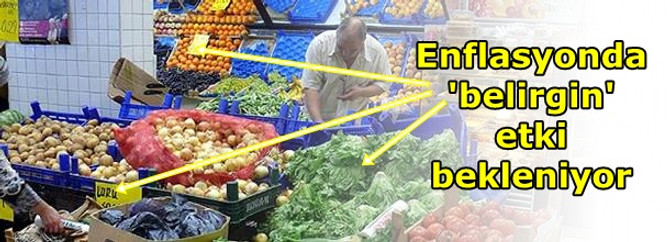 İşlenmemiş gıda fiyatları enflasyonu yükseltecek