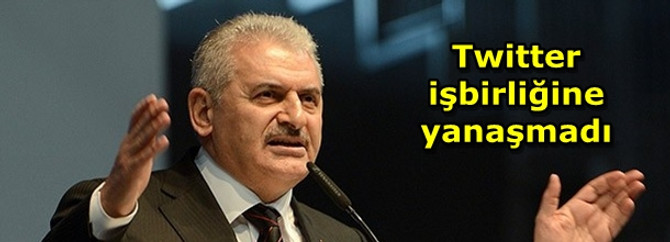 Yıldırım: Twitter işbirliğine yanaşmadı