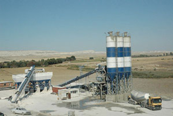 Hazır beton üretimi yüzde 6,4 düştü