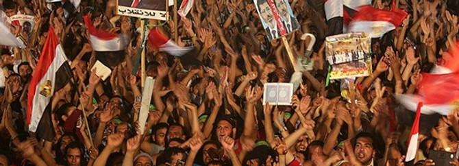Adeviyye Meydanı'ndan "direnişe devam" mesajı