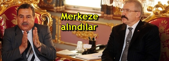 7 vali merkeze alındı