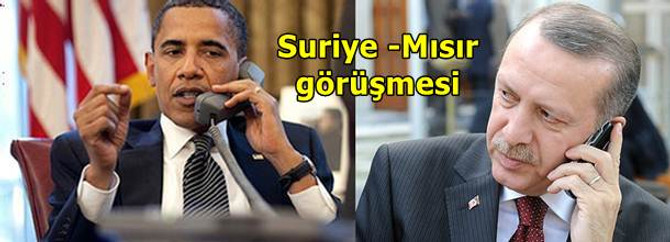 Suriye - Mısır görüşmesi