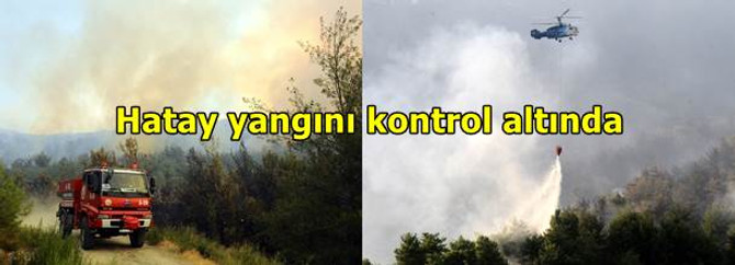 Hatay yangını kontrol altında