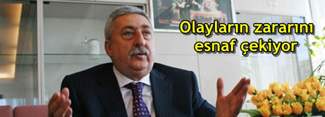 "Gezi Parkı olaylarının zararını esnaf çekiyor"